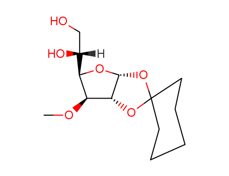 1,2-O-CYCLOHEXYLIDENE-3-O-METHYL-ALPHA-D-GLUCOFURANOSE  CAS NO.13322-87-7