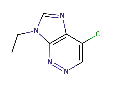 4-chloro-7-ethyl-7H-imidazo[4,5-c]pyridazine
