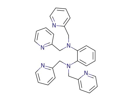 Molecular Structure of 142991-50-2 (1,2-Benzenediamine, N,N,N',N'-tetrakis(2-pyridinylmethyl)-)