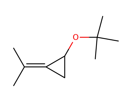 tert- 부틸 2- 이소 프로필 리덴 시클로 프로필 에테르