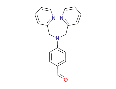 Molecular Structure of 946005-73-8 (4-(N,N-di-(pyridine-2-ylmethyl)amino)benzaldehyde)