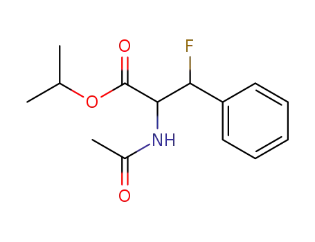 2-Acetylamino-3-fluoro-3-phenyl-propionic acid isopropyl ester