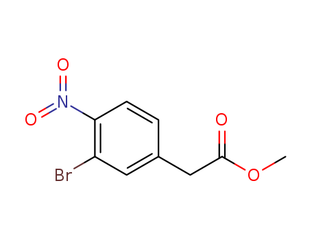 Benzeneacetic acid, 3-bromo-4-nitro-, methyl ester