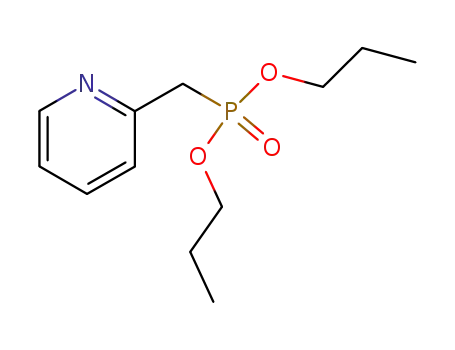 Molecular Structure of 100525-37-9 (dipropyl (pyridin-2-ylmethyl)phosphonate)