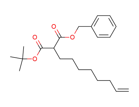 Propanedioic acid, 7-octenyl-, 1,1-dimethylethyl phenylmethyl ester