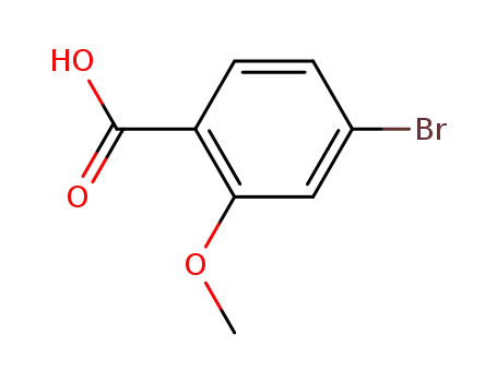 Molecular Structure of 72135-36-5 (4-BROMO-2-METHOXYBENZOIC ACID)