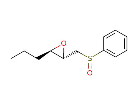 (2S,3R)-2-Benzenesulfinylmethyl-3-propyl-oxirane