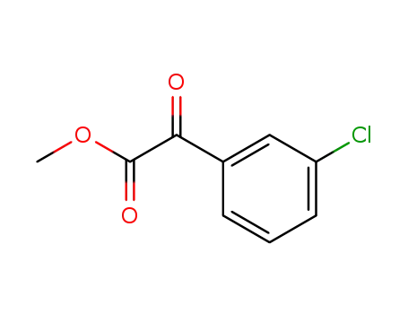 Molecular Structure of 34966-50-2 (Methyl 2-(3-chlorophenyl)-2-oxoacetate)