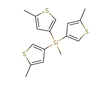 Methyl-tris-(5-methyl-thiophen-3-yl)-silane