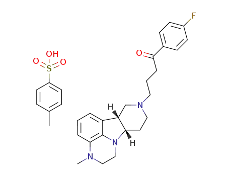 Molecular Structure of 1187020-80-9 (lumateperone (Tosylate))