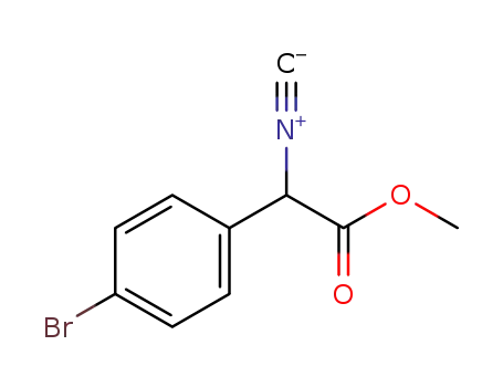 Molecular Structure of 1452588-95-2 (methyl 2-isocyano-2-(4-bromophenyl)acetate)