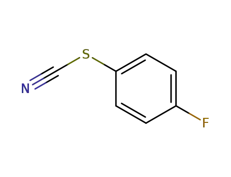Molecular Structure of 2924-02-9 (1-fluoro-4-thiocyanatobenzene)