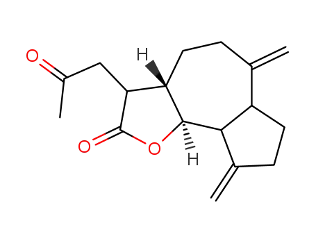 (3aS,9bS)-6,9-Dimethylene-3-(2-oxo-propyl)-decahydro-azuleno[4,5-b]furan-2-one