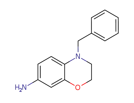4-benzyl-3,4-dihydro-2H-benzo[b][1,4]oxazin-7-amine