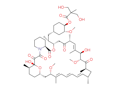Molecular Structure of 162635-04-3 (Temsirolimus)