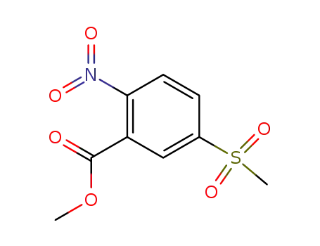Molecular Structure of 949033-22-1 (Methyl 5-(Methylsulfonyl)-2-nitrobenzoate)