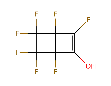 2-hydroxyperflurobicyclo<2.2.0>hex-2-ene