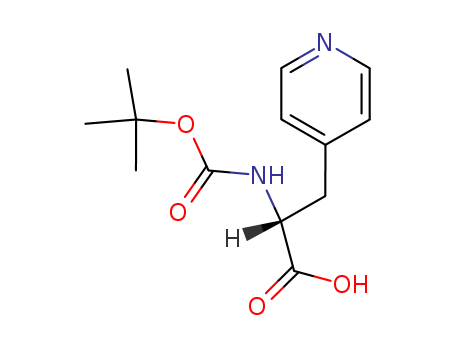 (R)-N-Boc-(4-Pyridyl)alanine cas  37535-58-3