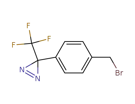 Molecular Structure of 92367-11-8 (4-[3-(TrifluoroMethyl)-3H-diazirin-3-yl]benzyl BroMide)