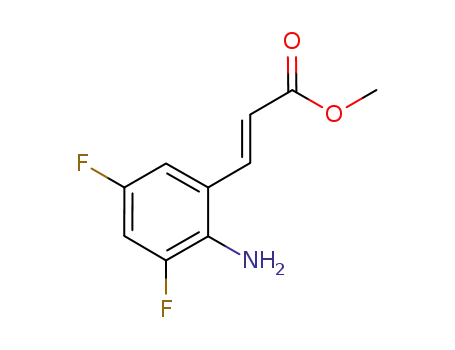 (2E)-3-[2-amino-3,5-difluorophenyl]-2-propenoic acid methyl ester