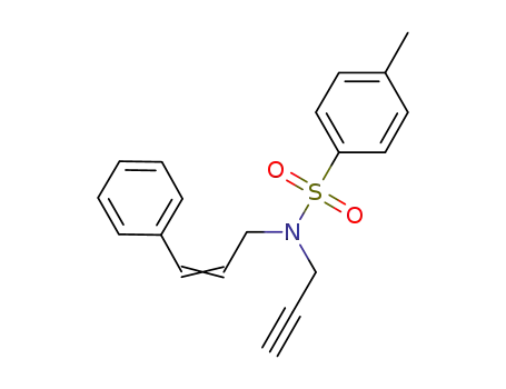 N-cinnamyl-4-methyl-N-(prop-2-yn-1-yl)-benzenesulfonamide