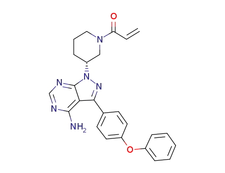 Molecular Structure of 936563-96-1 (Ibrutinib)
