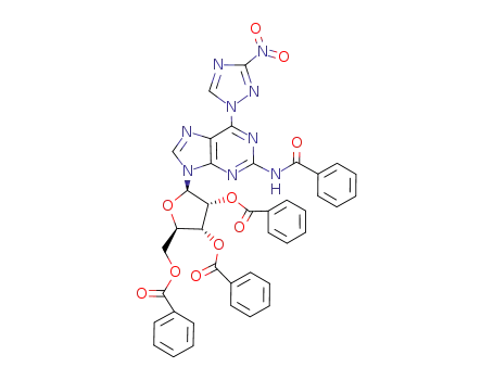 Molecular Structure of 76991-94-1 (C<sub>40</sub>H<sub>29</sub>N<sub>9</sub>O<sub>10</sub>)