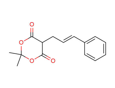 1,3-Dioxane-4,6-dione, 2,2-dimethyl-5-[(2E)-3-phenyl-2-propenyl]-