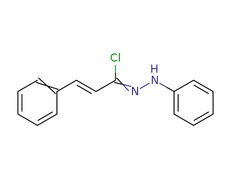 Molecular Structure of 51589-22-1 (2-Propenehydrazonoyl chloride, N,3-diphenyl-)
