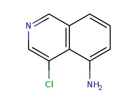 5-Isoquinolinamine,4-chloro-(9CI)