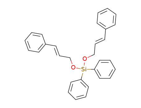 Molecular Structure of 140837-13-4 (Silane, diphenylbis[(3-phenyl-2-propenyl)oxy]-, (E,E)-)