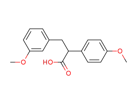 3-(3-methoxyphenyl)-2-(4-methoxyphenyl)propanoic acid