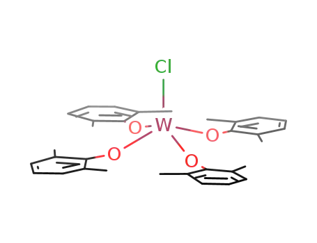 WCl{O-2,6-MeC<sub>6</sub>H<sub>3</sub>}4