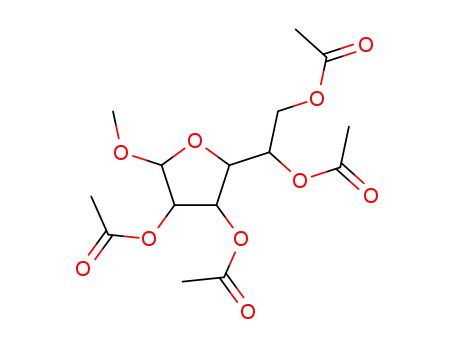 methyl-(tetra-<i>O</i>-acetyl-glucopyranoside)