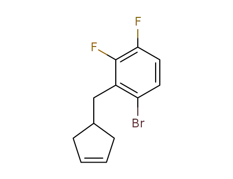 1-Bromo-2-[(cyclopent-3-en-1-yl)methyl]-3,4-difluorobenzene