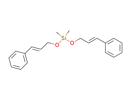 Molecular Structure of 140837-12-3 (Silane, dimethylbis[(3-phenyl-2-propenyl)oxy]-, (E,E)-)