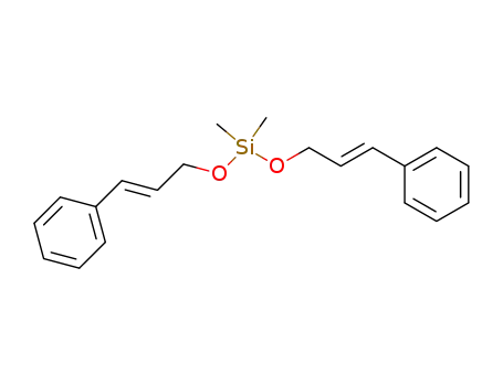 Silane, dimethylbis[(3-phenyl-2-propenyl)oxy]-, (E,E)-