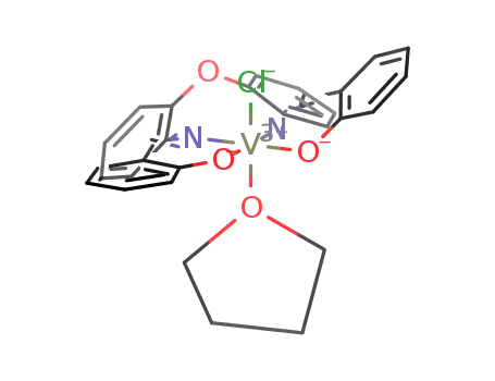 Molecular Structure of 1416361-41-5 ({O[C<sub>6</sub>H<sub>4</sub>N=CH(C<sub>6</sub>H<sub>4</sub>O)]<sub>2</sub>VCl(tetrahydrofuran)})