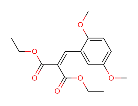 Propanedioic acid, [(2,5-dimethoxyphenyl)methylene]-, diethyl ester
