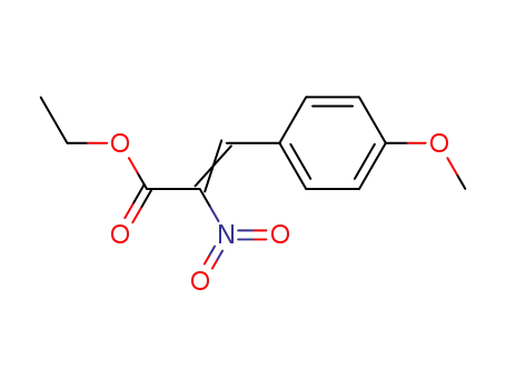 2-(4-methoxyphenyl)-1-nitro-1-ethoxycarbonylethene