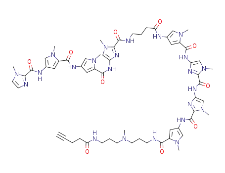 C<sub>60</sub>H<sub>73</sub>N<sub>23</sub>O<sub>10</sub>
