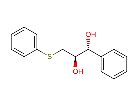 (1R,2R)-1-Phenyl-3-(phenylthio)propane-1,2-diol