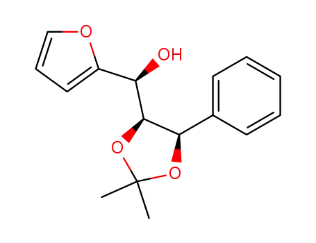 (1S,2R,3R)-1-(2-furyl)-2,3-isopropylidenyloxy-3-phenyl-1-propanol