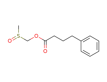 Benzenebutanoic acid, (methylsulfinyl)methyl ester