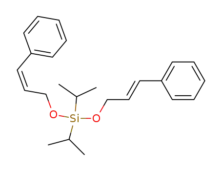 Diisopropyl-((E)-3-phenyl-allyloxy)-((Z)-3-phenyl-allyloxy)-silane