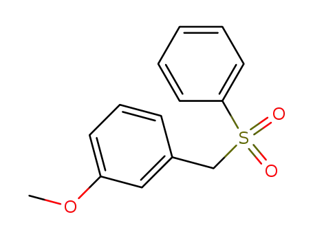 Benzene, 1-methoxy-3-[(phenylsulfonyl)methyl]-