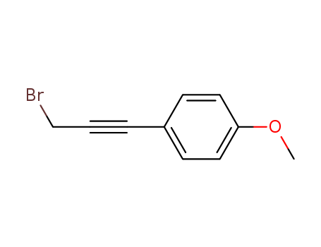3-bromo-1-(4-methoxyphenyl)propyne
