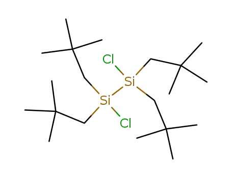 1,2-dichloro-1,1,2,2-tetraneopentyldisilane