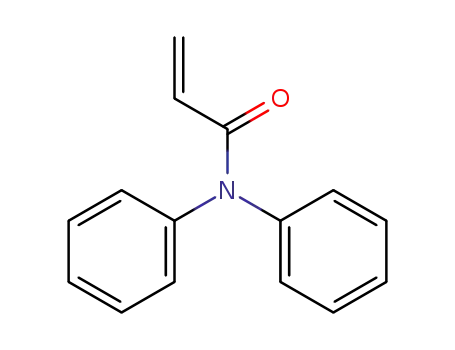 Molecular Structure of 25574-93-0 (2-Propenamide, N,N-diphenyl-)