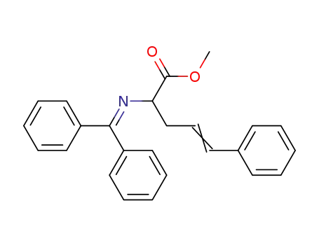 4-Pentenoic acid, 2-[(diphenylmethylene)amino]-5-phenyl-, methyl ester